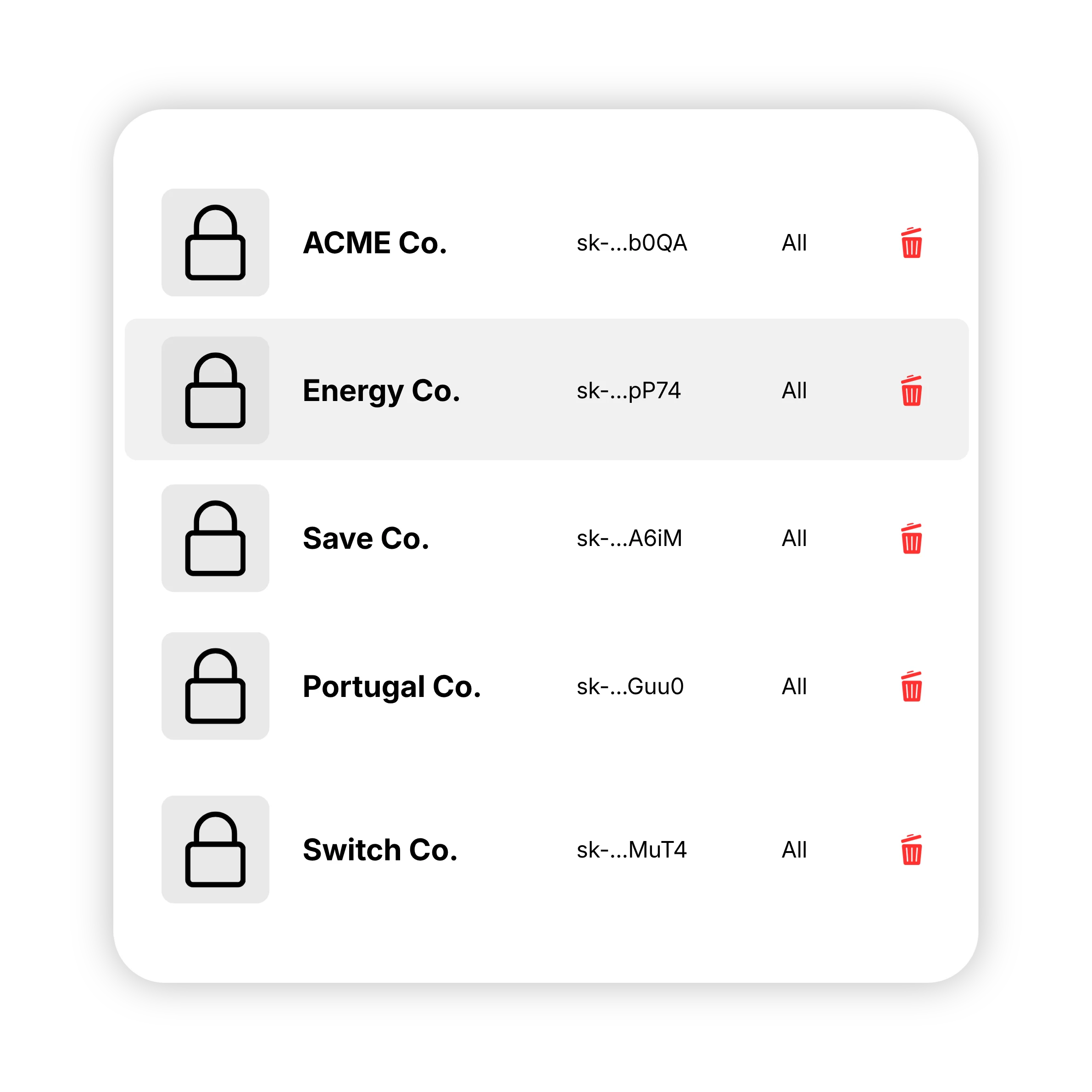 API Frontera para integração total
